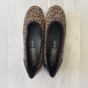 Mephisto Emilie Leopard Pattern Flats - 7.5